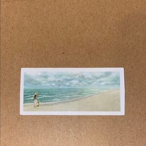 🌈20/$5🌈 Beach Scene Art Print Sticker